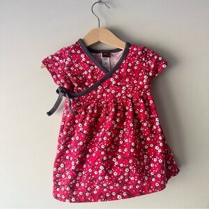 Tea Collection Floral Wrap Shirt